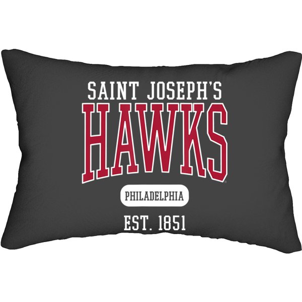 Saint Josephs University Hawks Est Date T Lumbar Pillows-image