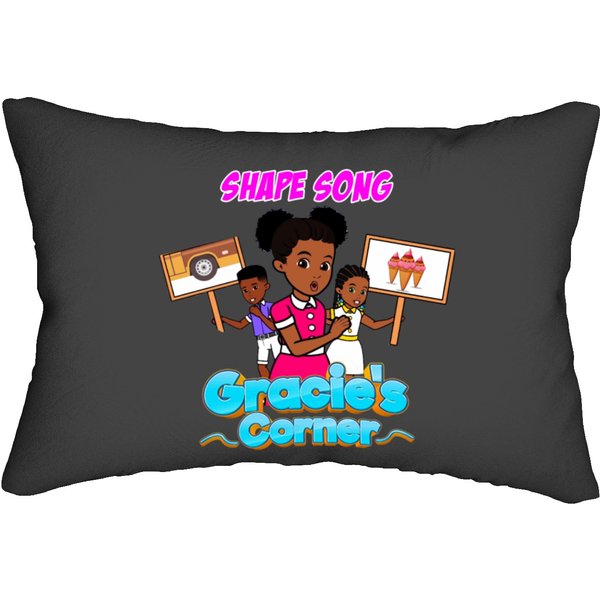 Gracies Corner Phonics Kids Merch Lumbar Pillows-image