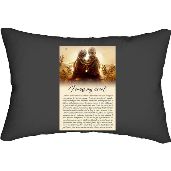 I-cross-my-heart Lumbar Pillows