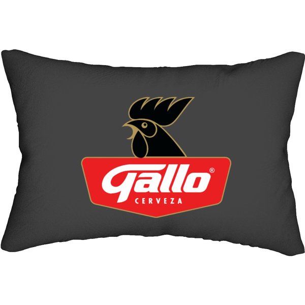 Cerveza Gallo - Guatemala Beer Chapin Lumbar Pillows-image