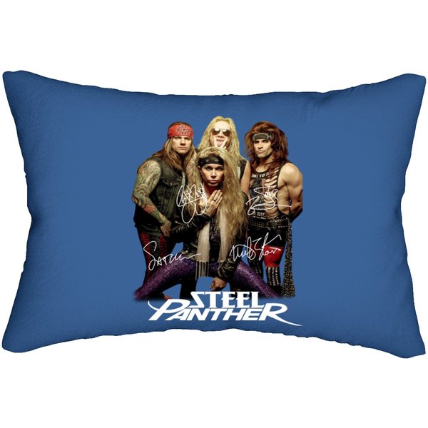 New Steel Panther On The Prowl World Tour Lumbar Pillows-image