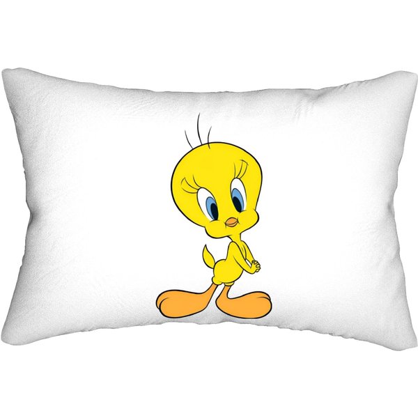 Tweety Bird Unisex Softstyle Graphic Lumbar Pillows