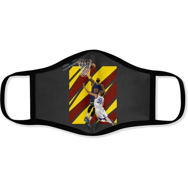 23 James Dunk Over Gift Fan Face Masks-image