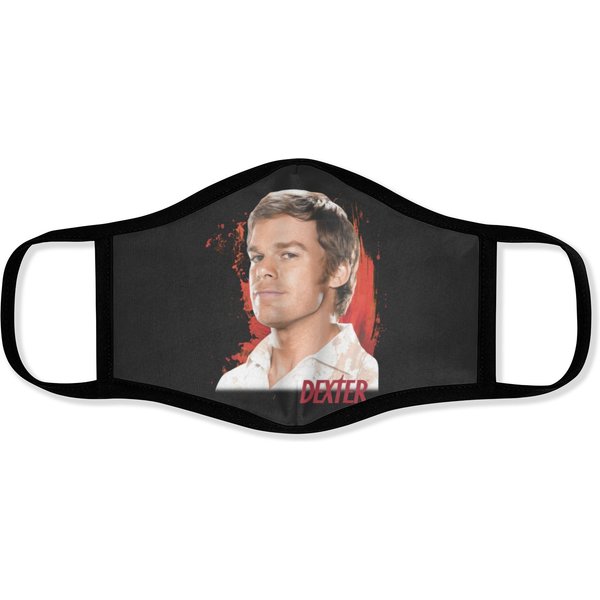 Dexter Blood Splatter White Face Masks-image