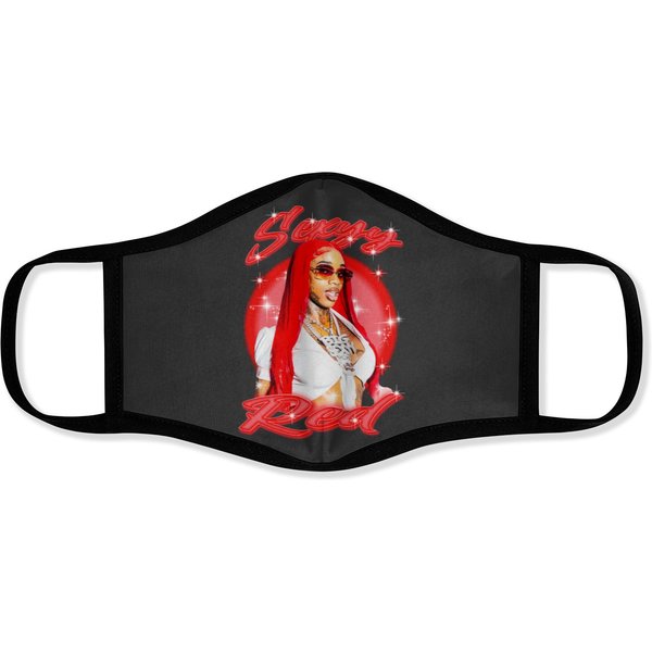 Sexxy Red Tour 2023, Sexyy Red Rapper Graphic Face Masks-image