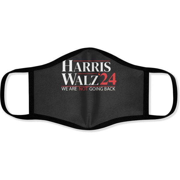 Harris Walz 2024 Face Masks - Not Going Back-image