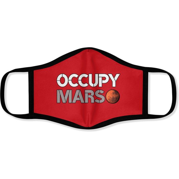 Elon Musk Occupy Mars Face Masks, Trump Musk Face Masks-image