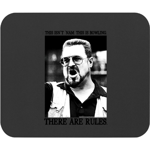 The Big Lebowski There Are Rules Mouse Pads-image
