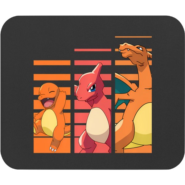 Pokã©Mon Charmander Evolutions Premium T Mouse Pads-image