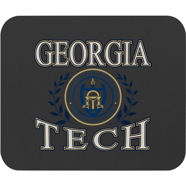 Georgia Tech Yellow Jackets Laurels Officially Licensed T Mouse Pads
