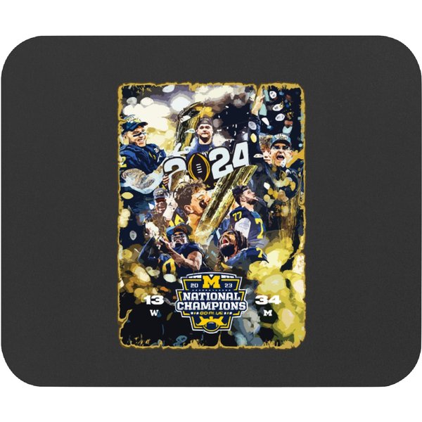 Michigan National Champions Vintage Mouse Pads-image
