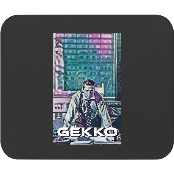 Gekko - Gordon Gekko By Michael Douglas Mouse Pads-image