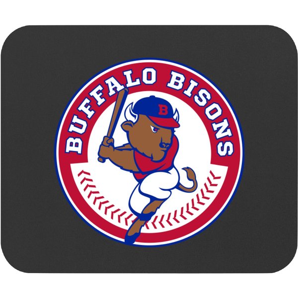 The Buffalo Bisons Design Logos Mouse Pads-image
