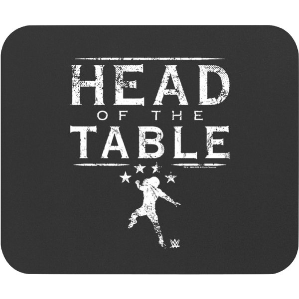 Wrestling Entertainment Roman Reigns Head Of The Table Distressed Text Logo Premium Mouse Pads