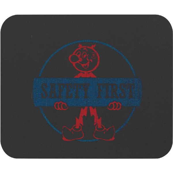 Safety First136png Mouse Pads