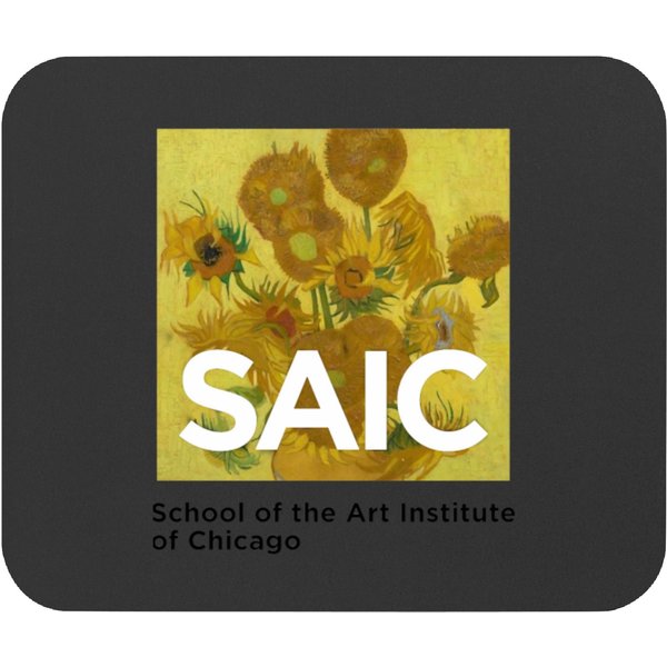 Saic School Of The Art Institute Chicago Van Gogh Sunflowers Mouse Pads-image