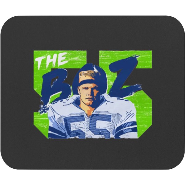 Brian Bosworth Seattle Number Mouse Pads-image