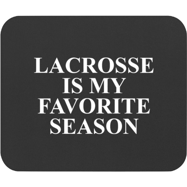 Lacrosse Gift Apparel Lacrosse Players Design Mouse Pads