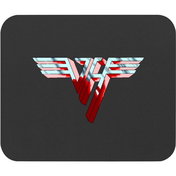 Red Vanhalen Mouse Pads-image