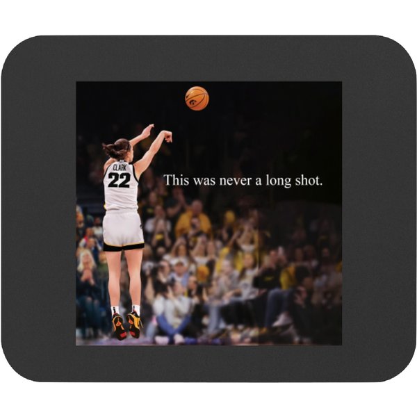 Caitlin Clark This Was Never A Long Shot Mouse Pads-image
