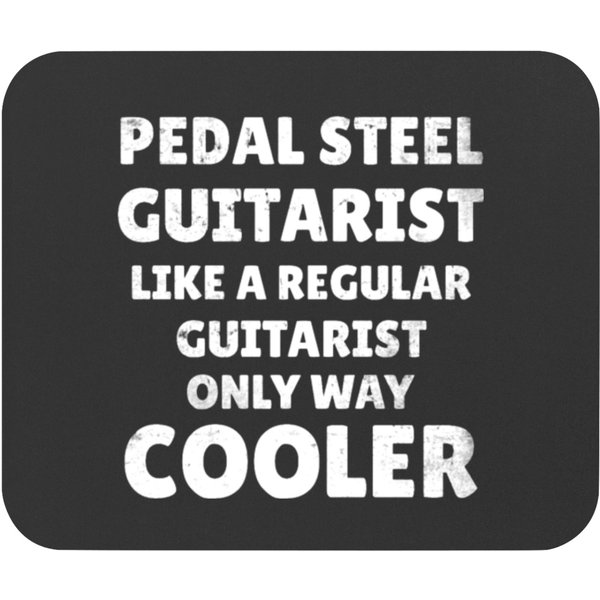 Pedal Steel Guitar Player Like A Regular Guitarist Mouse Pads
