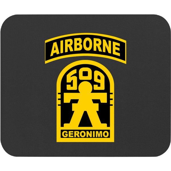 Mod.3 Geronimo 509Th Airborne Parachute Infantry Mouse Pads-image