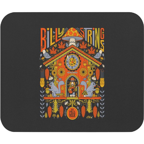 Billy Strings Fall Tour Mouse Pads For Bluegrass Lovers-image