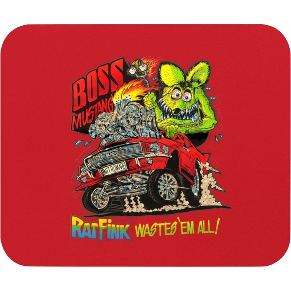 Ed Roth Rat Fink Original Boss Mouse Pads-image