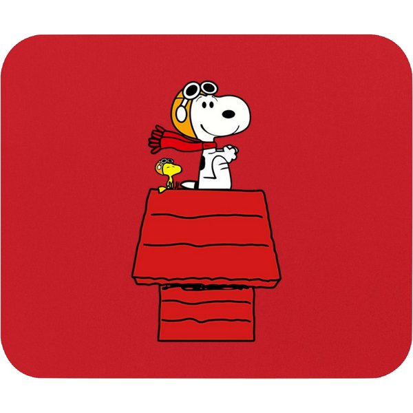Snoopy Pilot Airplane - Snoopy - Mouse Pads