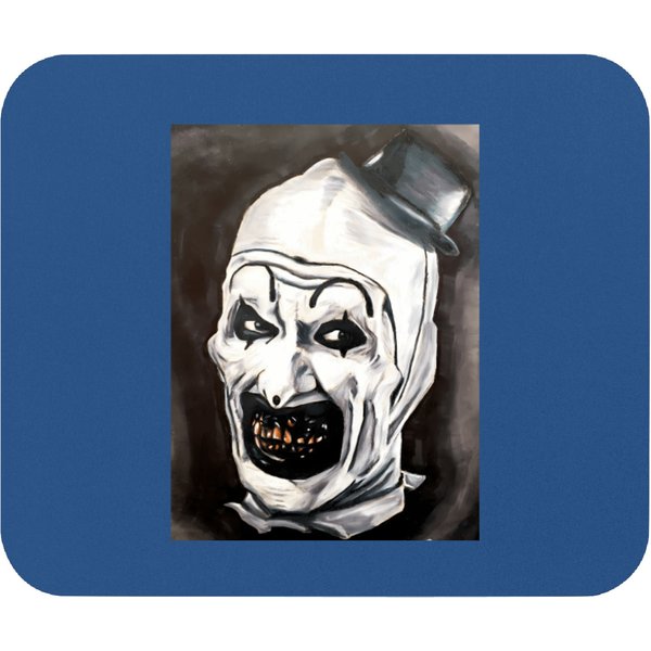 Art The Clown Of The Terrifier Premium Mouse Pads-image