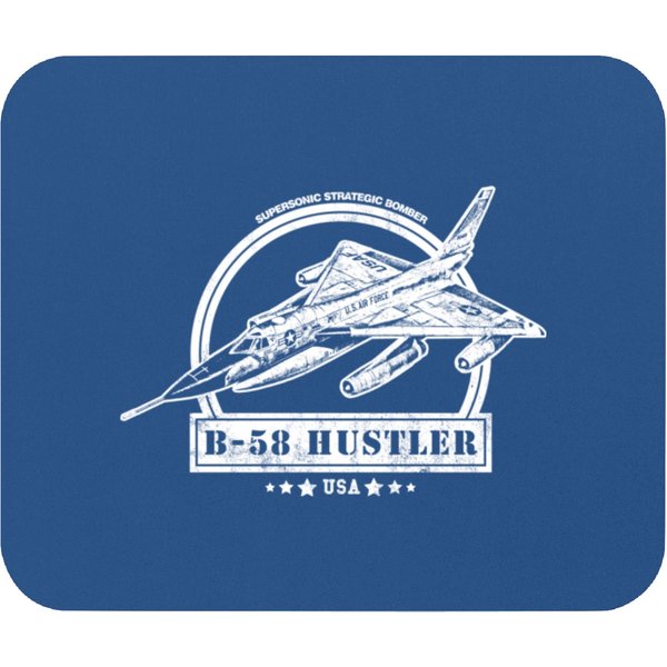 B-58 Hustler Aircraft Mouse Pads