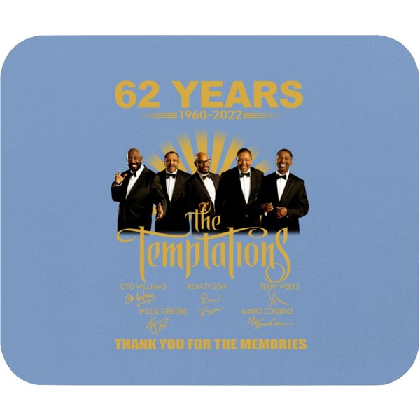 The Temptations 62Th Anniversary 1960 2022 Mouse Pads-image