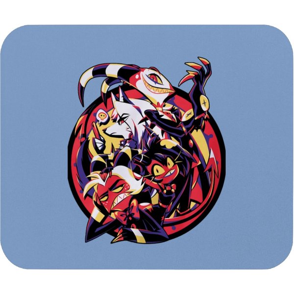 Hazbin Hotel Merch Helluva Boss Group Mouse Pads