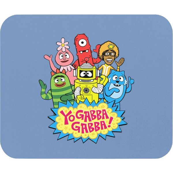 Yo Gabba Gabba Characters | Active Mouse Pads-image