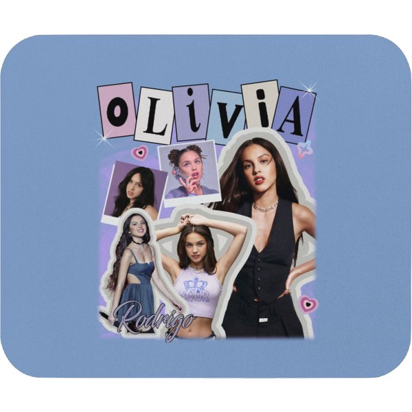 Olivia Rodrigo Guts Tour Mouse Pads, Guts Tour Mouse Pads, Olivia Rodrigo Fan Merch-image