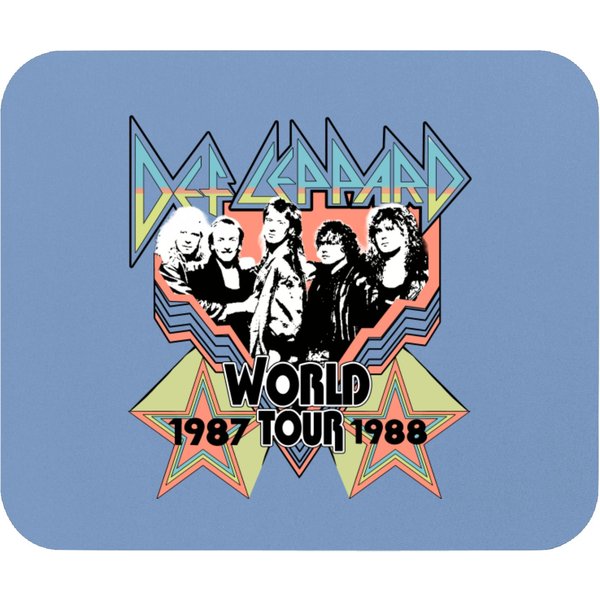 Def Leopard World Tour | Vintage | Band Mouse Pads