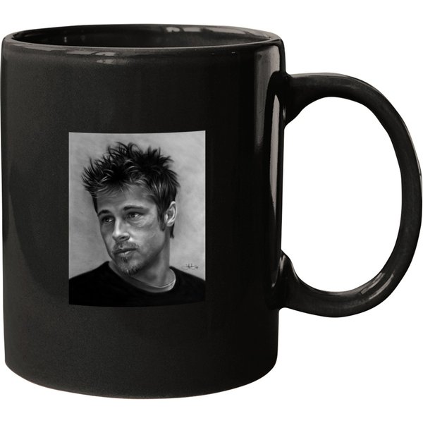 Brad Pitt Drawing Mugs-image