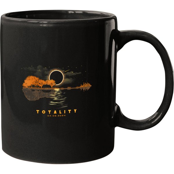 America Guitar Totality 04 08 24 Total 2024 T Mugs-image
