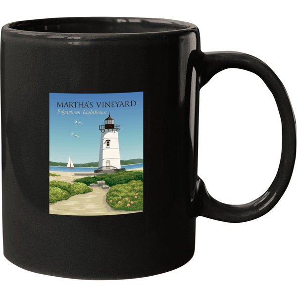 Martha's Vineyard Edgartown Lighthouse Mugs