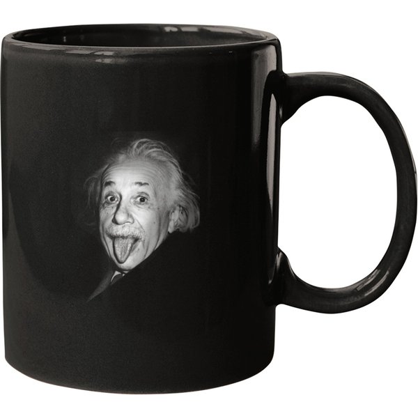Albert Einstein Genius Tongue Funny Mugs