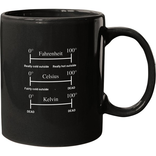 Meme Fahrenheit Celsius Kelvin Mugs-image
