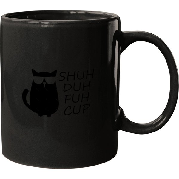 Shuh Duh Fuh Cup - Funny Cat Gifts With Stars Design1 1966 Blue Premium Mugs