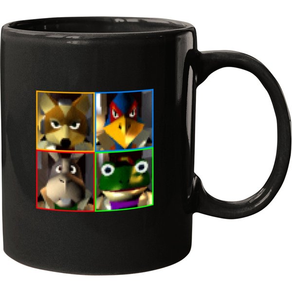 We're Star Fox 64 Grid Mugs-image