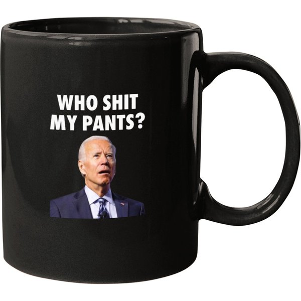 Poopy Pants Biden Aldhani National Park - Witness The Eye! Sticker Mugs-image