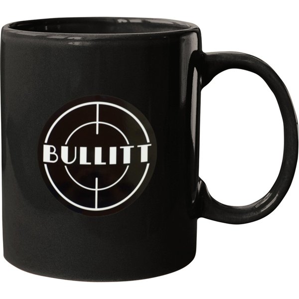Mustang Bullitt With Black Background Mugs-image