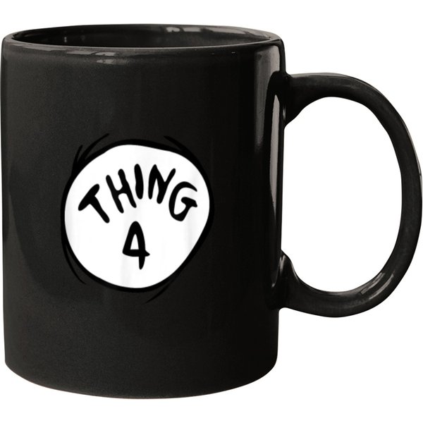 Dr Seuss Thing 4 Emblem Red4 Mugs-image