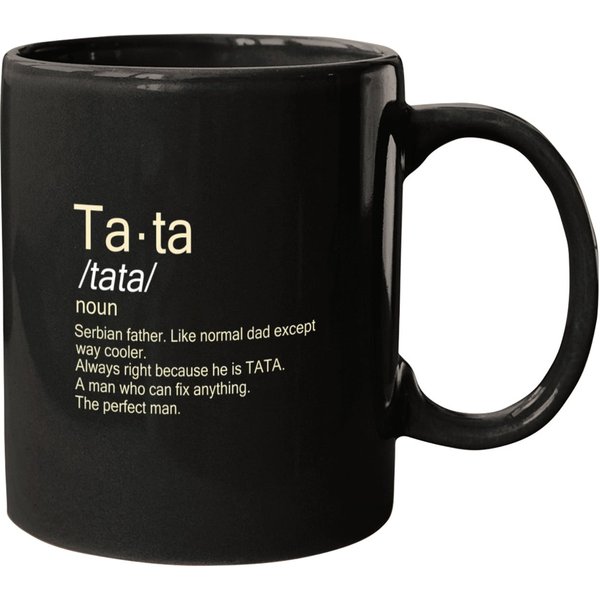 S Tata Serbian Dad Mugs