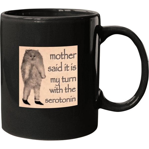 Mother Said It Is My Turn With The Serotonin Mugs-image