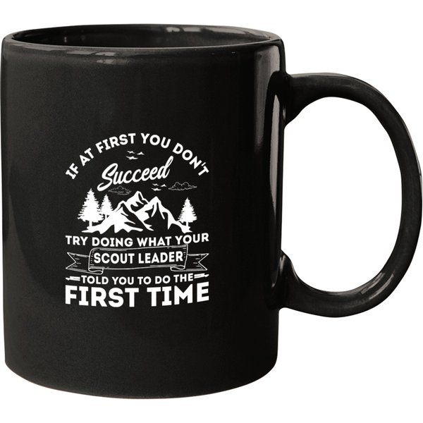 Hiking Hiker Funny Scout Leader Cub Camping Hiking Scouting Boys Hike Hike Mugs-image