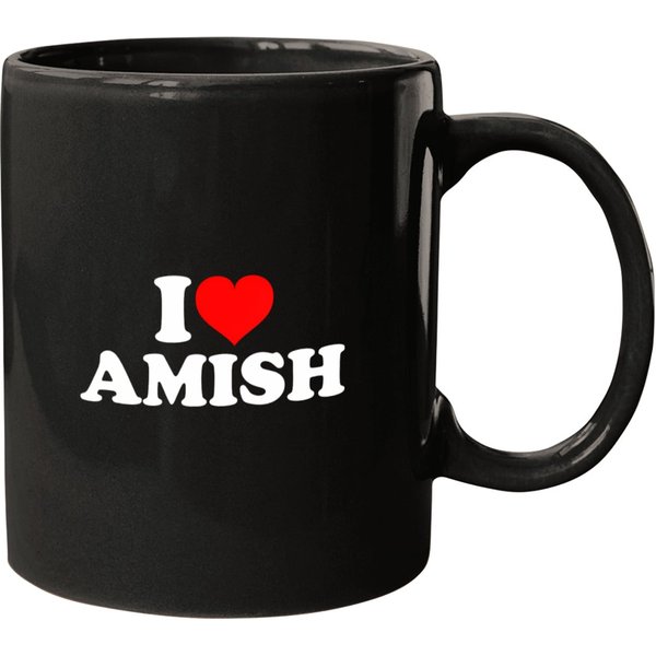 I Love Amish Mugs